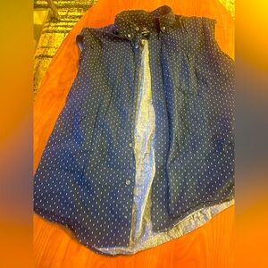 George Classic Fit Navy Patterned Shirt